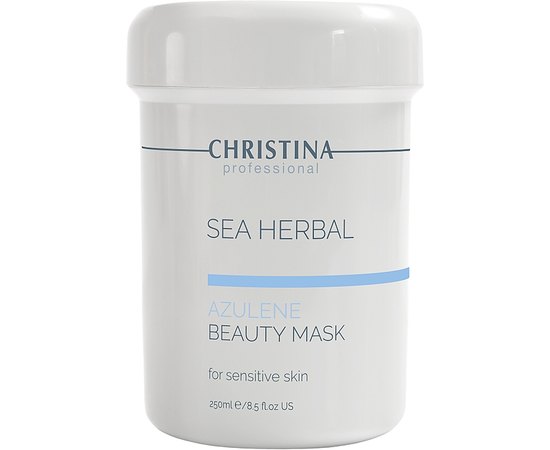 Азуленовая маска красоты для чувствительной кожи Christina Sea Herbal Beauty Mask Azulene