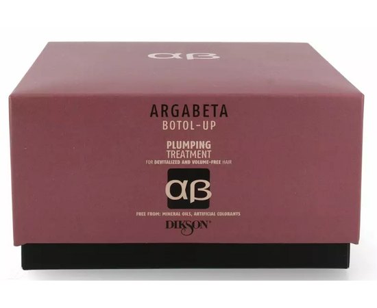 Лосьон в ампулах для тонких волос Dikson Argabeta Botol Up Treatment, 8x8 ml, изображение 5