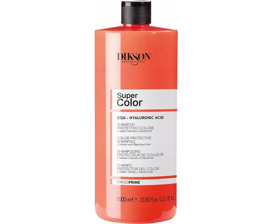 Шампунь для окрашенных волос Dikson Dikso Prime Color Goje Рyaluronic Shampoo, изображение 3