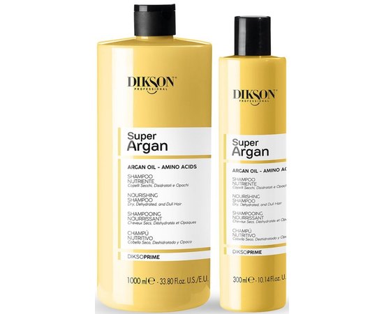 Питательный шампунь для волос Dikson Dikso Prime Nourish Argan Shampoo