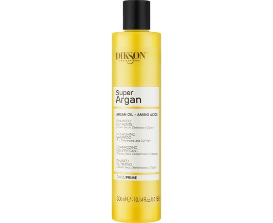 Питательный шампунь для волос Dikson Dikso Prime Nourish Argan Shampoo, изображение 2