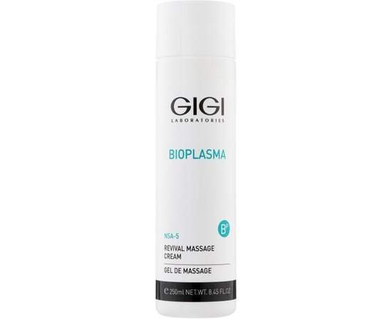 Омолаживающий массажный крем Gigi Bioplasma Revival Massage Cream, 250 ml