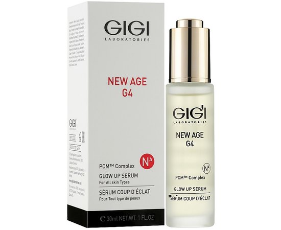 Сироватка для сяйва шкіри Gigi New Age G4 Glow Up Serum, 30 ml, фото 
