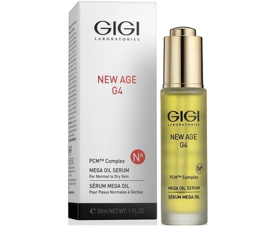 Масляная питательная сыворотка Gigi New Age G4 Mega Oil Serum, 30 ml