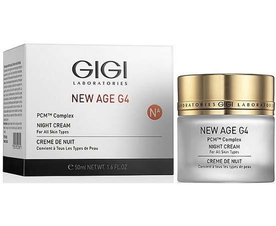 Ночной омолаживающий крем Gigi New Age G4 Night Cream, 50 ml