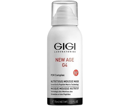 Питательная маска-мусс Gigi New Age G4 Nutritious Mousse Mask, 75 ml, изображение 2