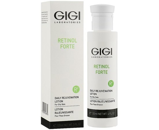 Лосьон-пилинг для жирной кожи Gigi Retinol Forte Daily Rejuvenation Lotion For Oily Skin, 120 ml