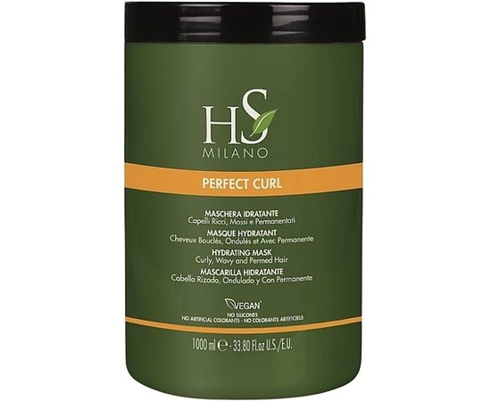 Зволожуюча маска для кучерявого волосся HS Milano Perfect Curl Hydrating Mask, фото _ab__is.image_number.default