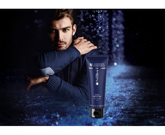 Активний гель для душу Janssen Cosmeceutical Men Active Shower Gel, 200 ml, фото _ab__is.image_number.default