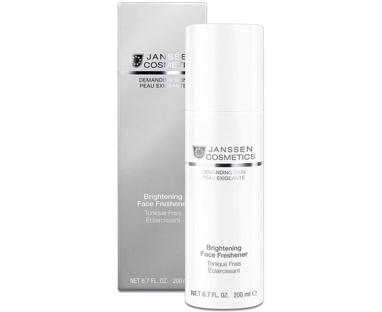 Осветляющий тоник Janssen Cosmeceutical Brightening Face Freshener, 200 ml