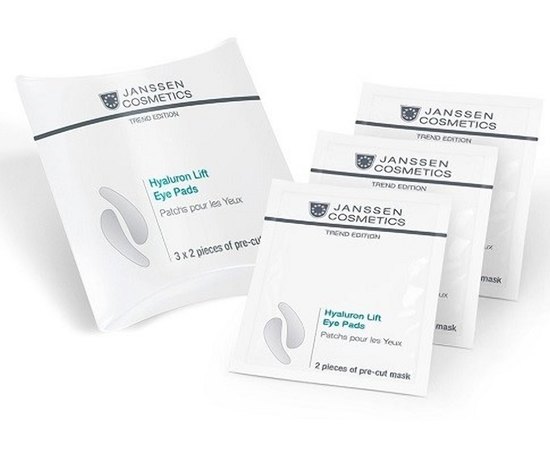 Зміцнюючі гіалуронові патчі для очей Janssen Cosmeceutical Hyaluron Lift Eye Pads, 1 пара, фото _ab__is.image_number.default