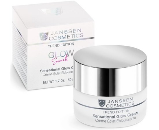 Крем с эффектом сияния Janssen Cosmeceutical Sensational Glow Cream, 50 ml, изображение 3