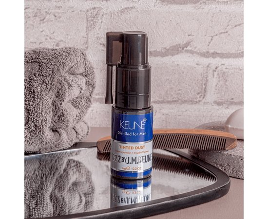 Камуфляжная пудра для мужских волос Keune 1922 Tinted Dust, 6 g, изображение 4
