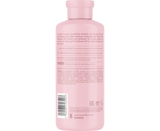 Кондиционер для сияния с кокосовым маслом Lee Stafford Coco Loco Shine Conditioner, 250 ml, изображение 2