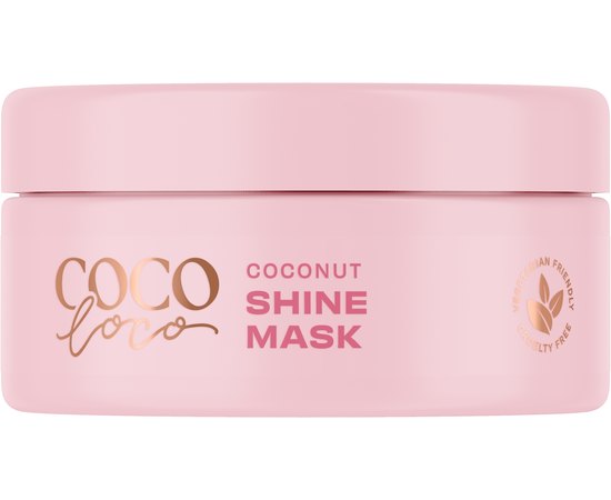Маска для сияния волос с кокосовым маслом Lee Stafford Coco Loco Shine Mask, 200 ml