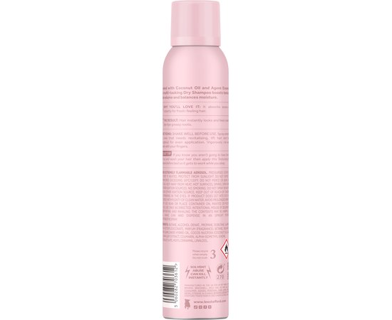 Сухой шампунь Lee Stafford Coco Loco Texturising Dry Shampoo, 200 ml, изображение 2