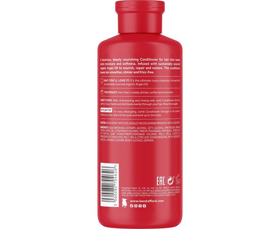 Живильний кондиціонер з аргановою олією Lee Stafford Argan Oil Nourishing Conditioner, 250 ml, фото _ab__is.image_number.default