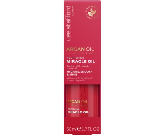 Живильна арганова олія для волосся Lee Stafford Nourishing Miracle Argan Oil, 50 ml, фото _ab__is.image_number.default