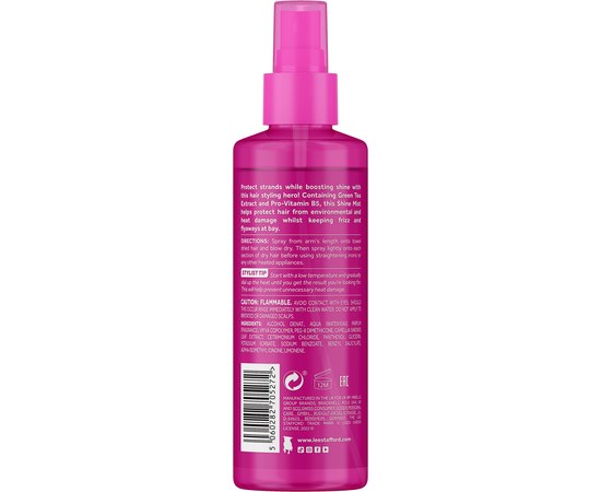 Захисний спрей для сяйва волосся Lee Stafford Heat Protection Shine Mist, 200 ml, фото _ab__is.image_number.default