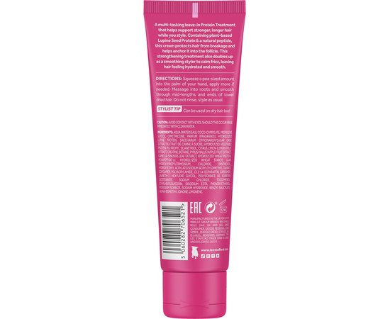Протеиновый крем для стайлинга Lee Stafford Grow Strong Long Protein Treatment Styling Cream, 100 ml, изображение 2