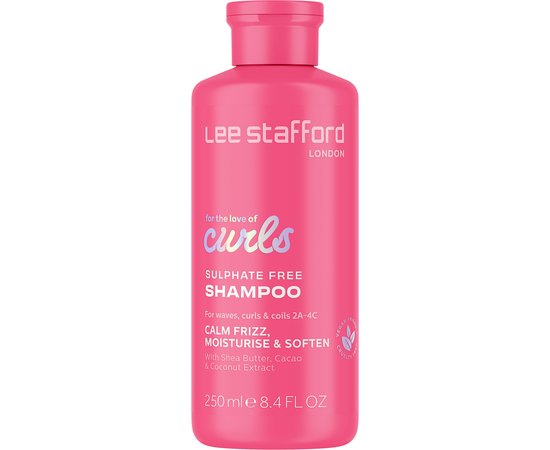 Бессульфатный шампунь для вьющихся волос Lee Stafford For The Love Of Curls Shampoo, 250 ml