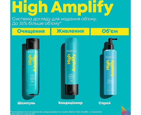 Кондиционер для придания объема тонким волосам Matrix High Amplify Conditioner, изображение 5