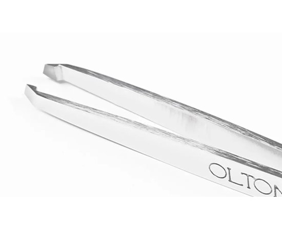 Пинцет для бровей + кожаный чехол Olton, изображение 2
