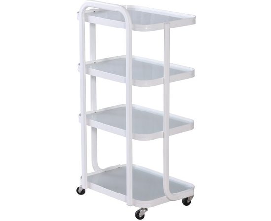 Тележка косметологическая модель 6702 на 4 полки B.S. Ukraine, изображение 3