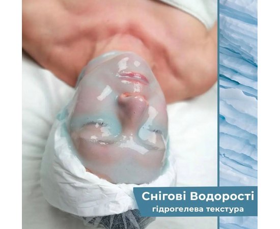 Альгінатна маска Снігові водорості Alginmask Po Beauty Snow Algae Mask Translucent, фото _ab__is.image_number.default