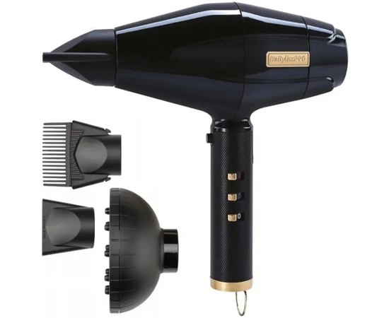 Профессиональный фен BaByliss PRO BLACKFX FXBDB1E, изображение 2