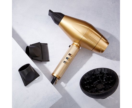 Профессиональный фен BaByliss PRO GOLDFX FXBDG1E, изображение 3