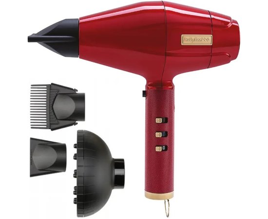 Профессиональный фен BaByliss PRO RedFX FXBDR1E, изображение 2