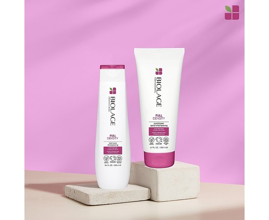 Уплотняющий шампунь для тонких волос Biolage Full Density Shampoo, изображение 5
