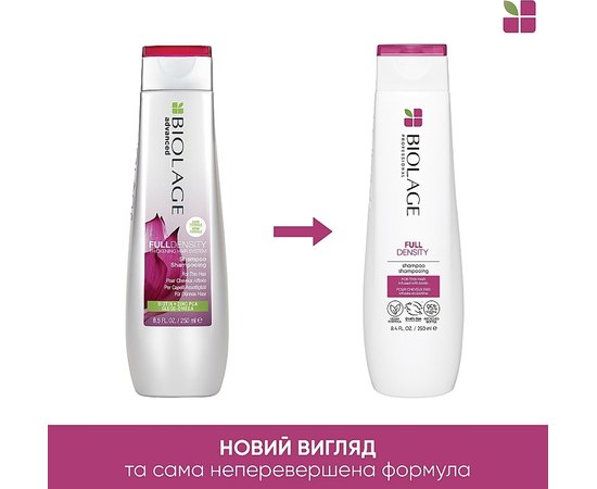 Уплотняющий шампунь для тонких волос Biolage Full Density Shampoo, изображение 2
