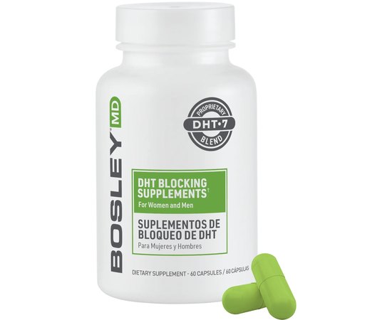 Диетическая добавка – блокатор ДГТ Bosley DHT Blocking Supplements, 60 caps