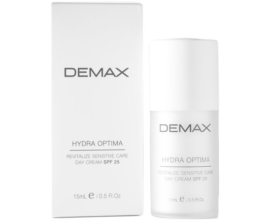 Demax Sensitive Protecting Day Cream SPF25 захисно - заспокійливий крем, фото 