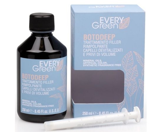 Филлер для утолщения волос Dikson Every Green Botodeep Treatment Hair Filler, 250 ml, изображение 3