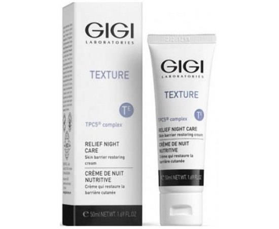 Питательный ночной крем Gigi Texture Relief Night Care Nourishing Cream, 50 ml, изображение 2