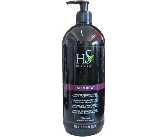 Антижовтий шампунь HS Milano No Yellow Shampoo, фото _ab__is.image_number.default