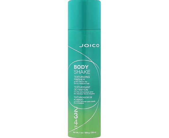 Сухой спрей текстурирующий  Joico Body Shake Texturizing Finisher, 250 ml, изображение 2
