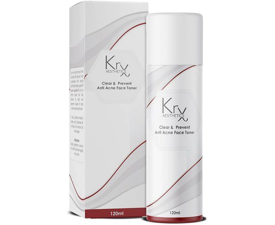 Тонер-гель протизапальний з 2% саліциловою кислотою і ніацинамідом KRX Aesthetics Anti Acne Face Toner, 120 ml, фото 