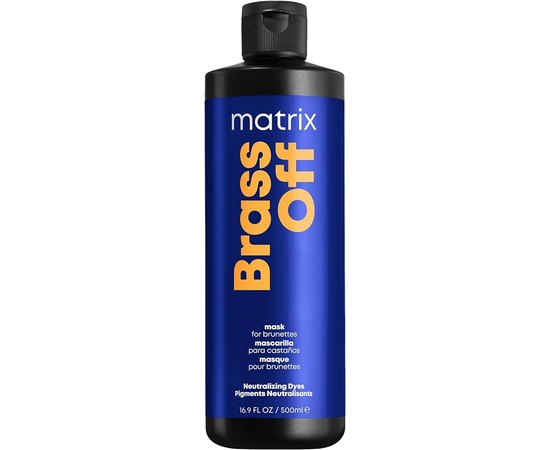 Маска для нейтрализации желтых и медных оттенков Matrix Brass Off Mask, изображение 4 Маска для нейтрализации желтых и медных оттенков Matrix Brass Off Mask, изображение 4