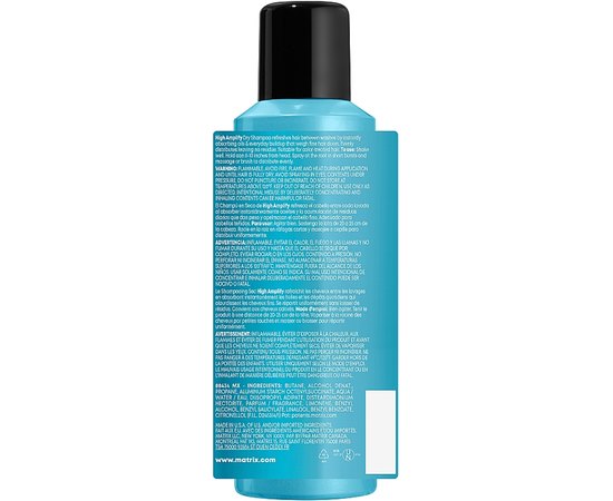 Сухий шампунь для волосся Matrix Total Results High Amplify Dry Shampoo, 176 ml, фото _ab__is.image_number.default