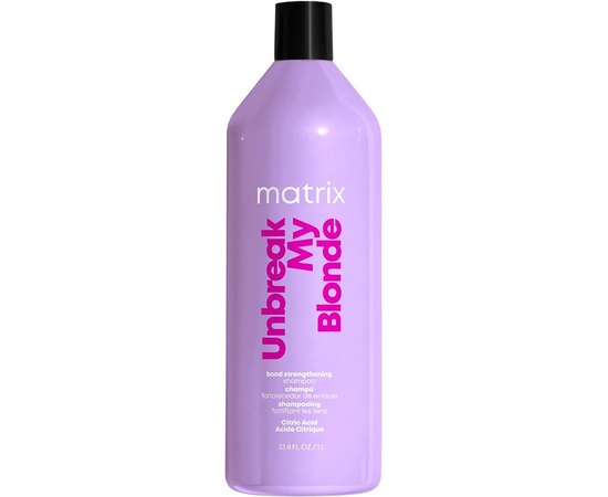 Шампунь для укрепления волос Matrix Unbreak My Blonde Shampoo, изображение 2