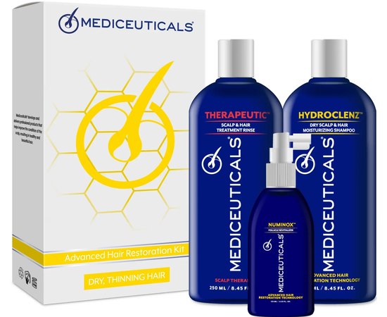 Набір проти випадіння та стоншення волосся у чоловіків Mediceuticals Advanced Hair Restoration Kit, фото _ab__is.image_number.default