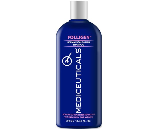 Шампунь проти випадіння та стоншення волосся у жінок Mediceuticals Folligen Normal Scalp Hair Shampoo, фото 
