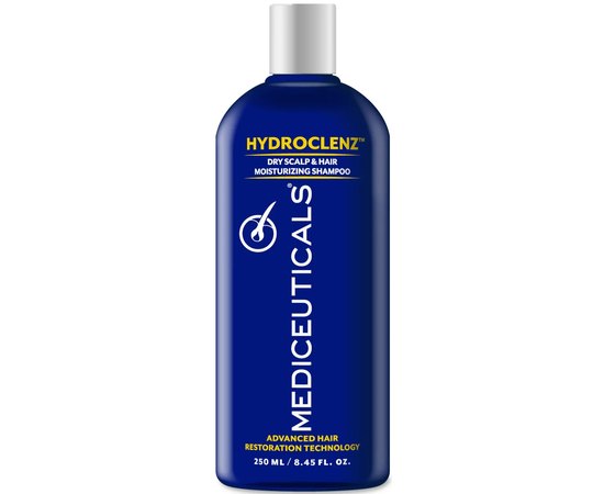 Зволожуючий шампунь проти випадіння волосся у чоловіків Mediceuticals Hydroclenz Moisturizing Shampoo, фото 