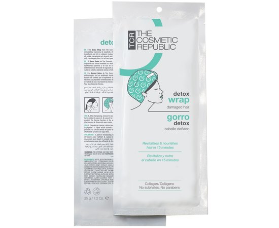 Обгортання Детокс для пошкодженого волосся The Cosmetic Republic Detox Wrap, 35 g, фото _ab__is.image_number.default