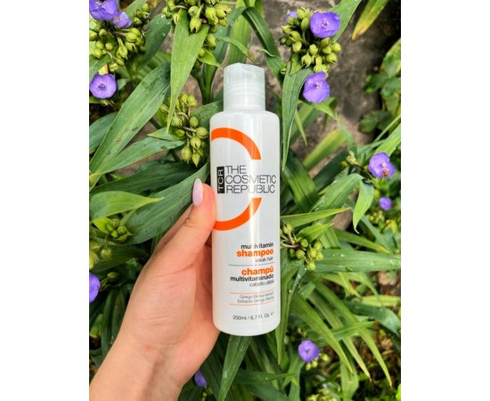 Шампунь мультивітамінний для тонкого і ослабленого волосся схильного до випадіння The Cosmetic Republic Multivitamin Shampoo, 200 ml, фото _ab__is.image_number.default