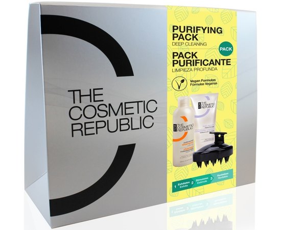 Набір для глибокого очищення шкіри голови The Cosmetic Republic Purifying Pack, фото 